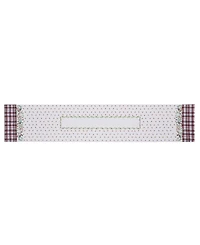 Avanti Holly Plaid Runner, 14" x 72"