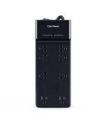CyberPower CSB806R1 8-Outlet Surge Protector with 6' Power Cord, Compatible with Standard Wall Outlets