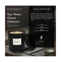 Environment 55oz Candle Inspired by Davidoff Cool Water - Sea Water | Ozone | Oakmoss
