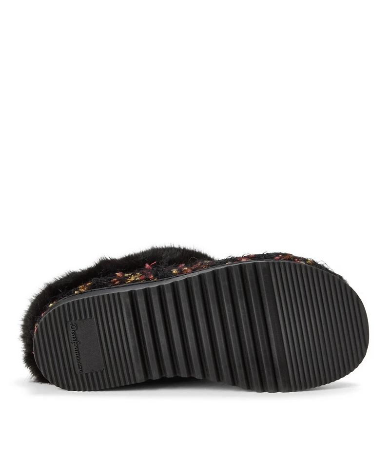 Dearfoams Women's Daphne Knit Clog Slippers