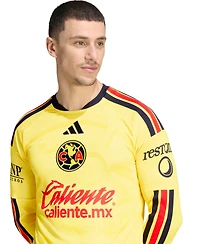 adidas Men's Black Club America 2026/27 Home Replica Long Sleeve Jersey