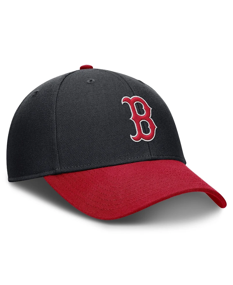 Nike Men's Navy/Red Boston Red Sox Dri-fit Club Adjustable Hat