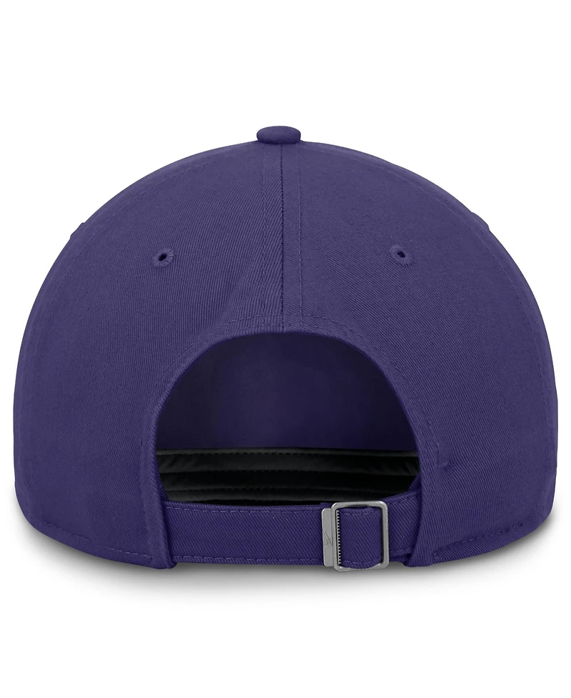 Men's Nike Purple Clemson Tigers Club Dri-fit Adjustable Hat