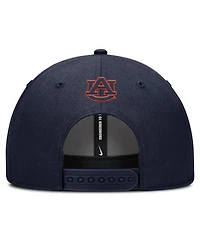 Nike Men's Navy Auburn Tigers 2025 Sideline Rise Practice Adjustable Hat