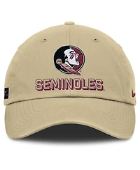 Men's Nike Gold Florida State Seminoles 2025 On-Field Club Adjustable Hat