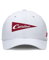 Nike Men's White Stanford Cardinal Rise Academic Dri-fit Flex Hat