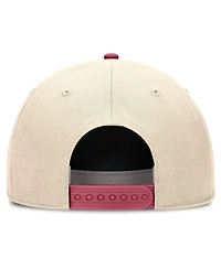 Nike Men's Natural/Pink Florida State Seminoles Academic Rise Dri-fit Adjustable Hat