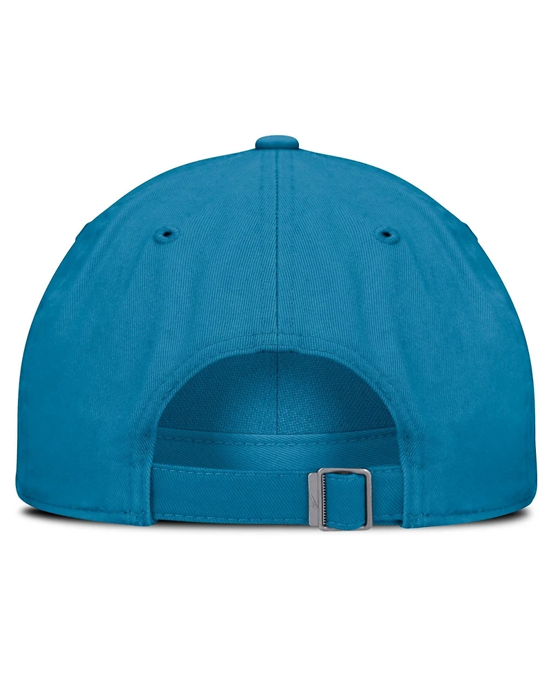 Men's Nike Turquoise Auburn Tigers Club Campus Adjustable Hat