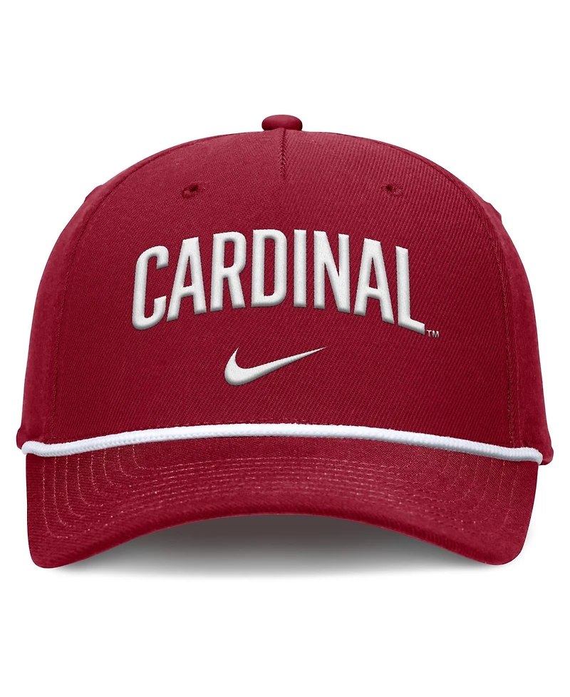 Men's Nike Cardinal Stanford Cardinal Rise Campus Adjustable Hat