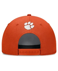Men's Nike Orange Clemson Tigers Rise Campus Adjustable Hat