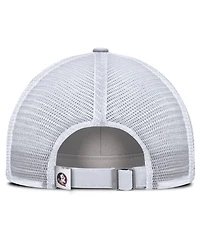 Nike Men's White Florida State Seminoles Club Campus Trucker Adjustable Hat