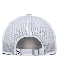 Nike Men's White West Virginia Mountaineers Club Campus Trucker Adjustable Hat