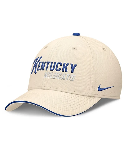 Men's Nike Natural Kentucky Wildcats 2026 Primetime Swooshflex Hat