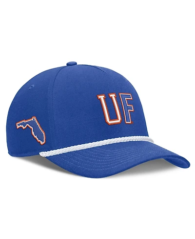 Nike Men's and Women's Royal Florida Gators 2026 Basketball Refresh 5-Panel Rope Rise Hat