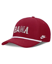 Men's and Women's Nike Crimson Alabama Crimson Tide 2026 Basketball Refresh 5-Panel Rope Rise Hat