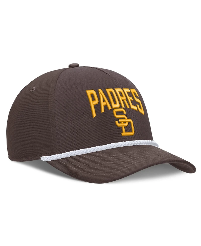 Men's Nike Brown San Diego Padres Cooperstown Rise Adjustable Hat