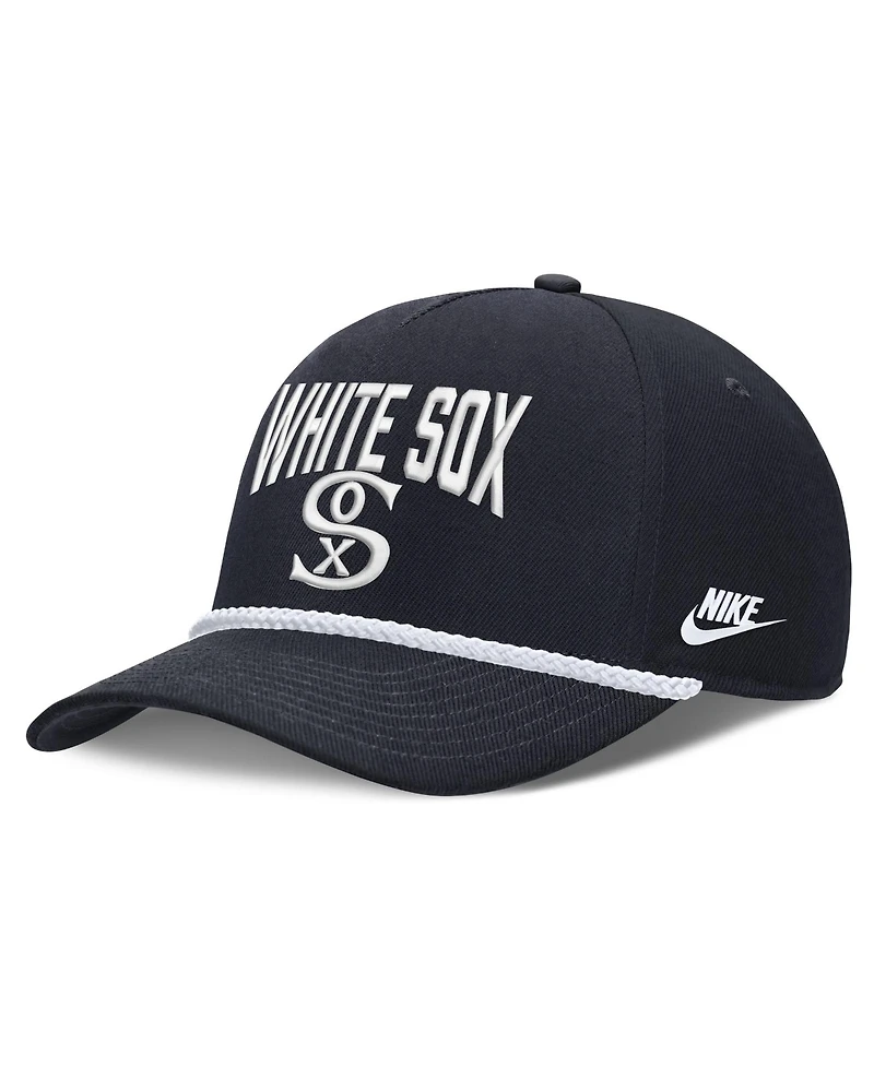 Men's Nike Navy Chicago White Sox Cooperstown Rise Adjustable Hat