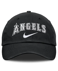 Men's Nike Black Los Angeles Angels Primetime Club Adjustable Hat