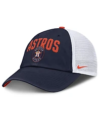 Men's Nike Navy Houston Astros Primetime Club Adjustable Trucker Hat