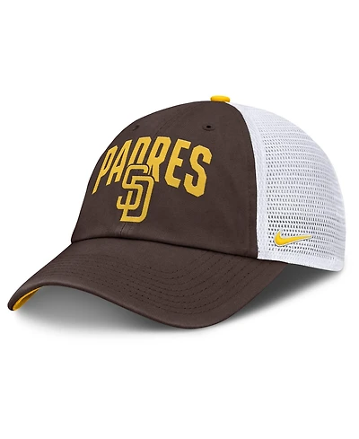 Men's Nike Brown San Diego Padres Primetime Club Adjustable Trucker Hat