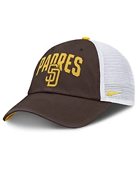 Men's Nike Brown San Diego Padres Primetime Club Adjustable Trucker Hat