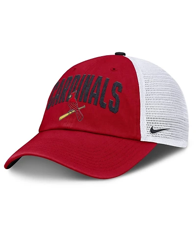 Men's Nike Red St. Louis Cardinals Primetime Club Adjustable Trucker Hat