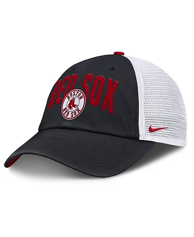 Men's Nike Navy Boston Red Sox Primetime Club Adjustable Trucker Hat