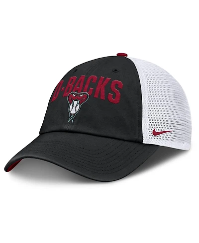 Men's Nike Black Arizona Diamondbacks Primetime Club Adjustable Trucker Hat