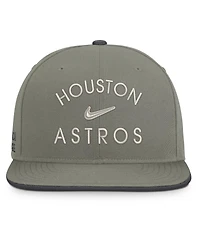 Men's Nike Olive Houston Astros Pro Dri-fit snapback Hat