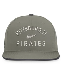 Men's Nike Olive Pittsburgh Pirates Pro Dri-fit snapback Hat