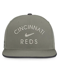 Men's Nike Olive Cincinnati Reds Pro Dri-fit snapback Hat