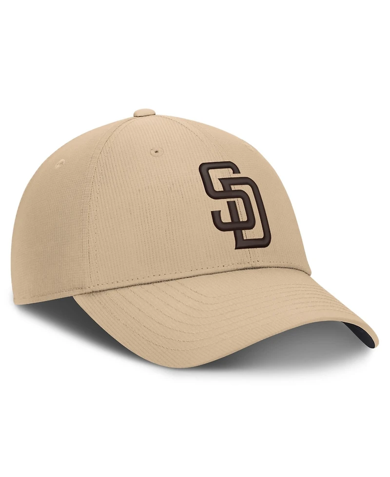 Nike Men's Khaki San Diego Padres Desert Ripstop Club Adjustable Hat