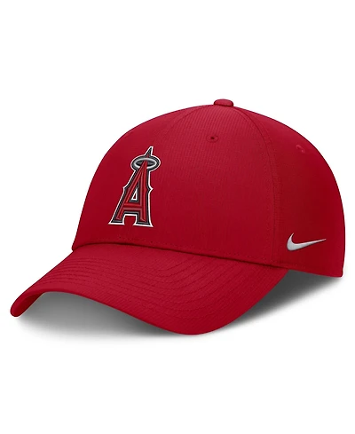 Men's Nike Red Los Angeles Angels Dri-fit Club Adjustable Hat
