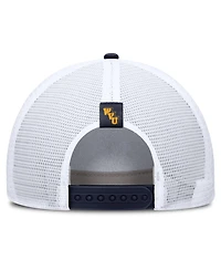 Men's and Women's Nike Gray West Virginia Mountaineers 2026 Basketball Refresh 5-Panel Rise Trucker Hat