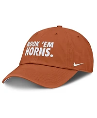 Men's and Women's Nike Texas Orange Texas Longhorns Primetime Chant Club Adjustable Hat