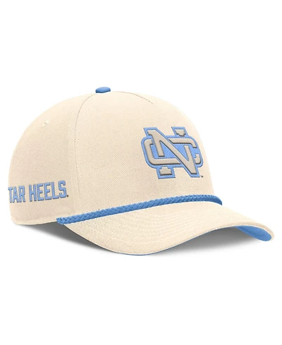 Men's and Women's Nike Natural North Carolina Tar Heels Legacy Vintage Rope Rise Adjustable Hat