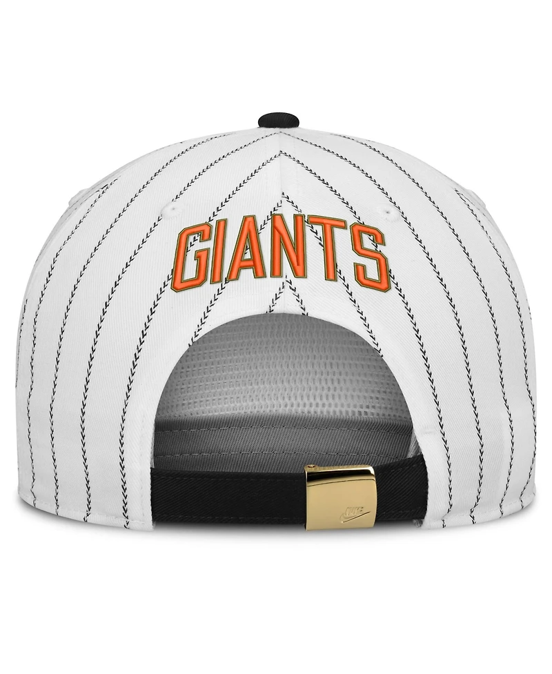 Nike Men's White/Black San Francisco Giants Cooperstown Collection Pro Adjustable Hat