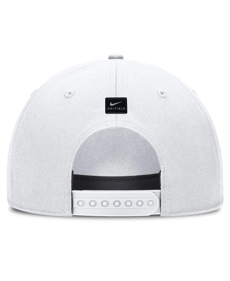 Nike Men's White Texas Longhorns 2026 Sideline Dri-fit Rise Adjustable Hat