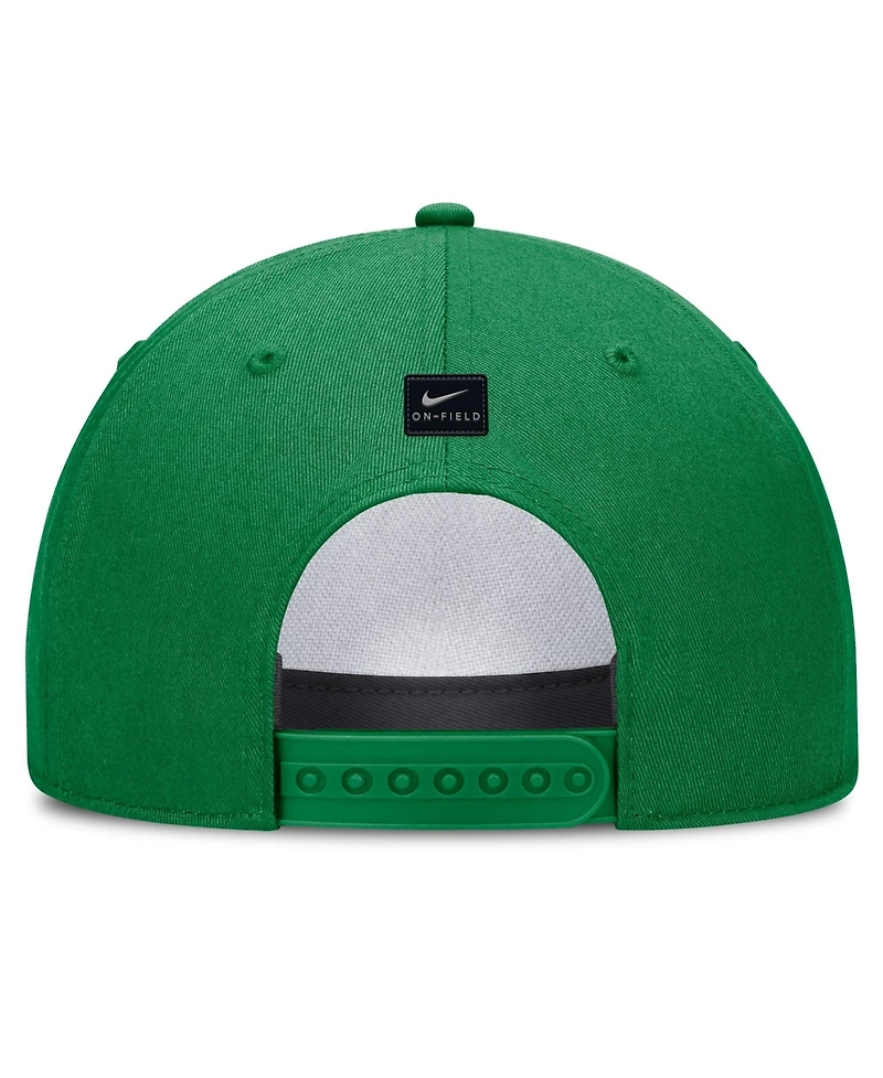 Nike Men's Green Oregon Ducks 2026 Sideline Dri-fit Rise Adjustable Hat