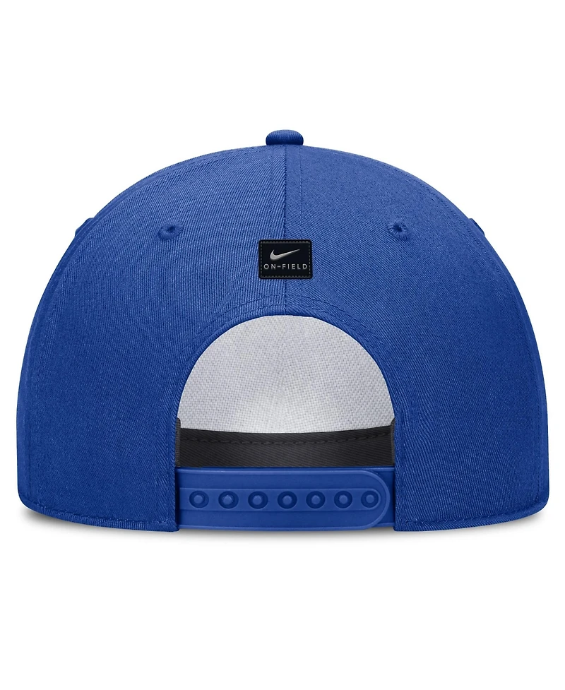 Nike Men's Royal Kentucky Wildcats 2026 Sideline Dri-fit Rise Adjustable Hat