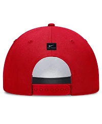 Nike Men's Scarlet Ohio State Buckeyes 2026 Sideline Dri-fit Rise Adjustable Hat