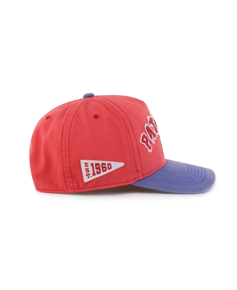 '47 Brand Brand Men's '47 Brand Red New England Patriots Throwback Calderwood Well Worn Hitch Adjustable Hat