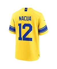 Men's Nike Puka Nacua Los Angeles Rams Classic Sol Game Jersey