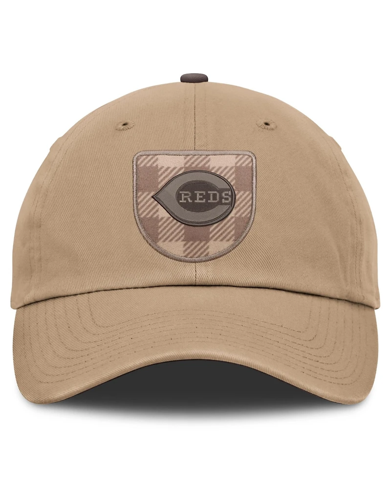 Men's Nike Light Brown Cincinnati Reds Statement Club Adjustable Hat