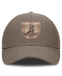 Men's Nike Brown Atlanta Braves Statement Rise Adjustable Hat