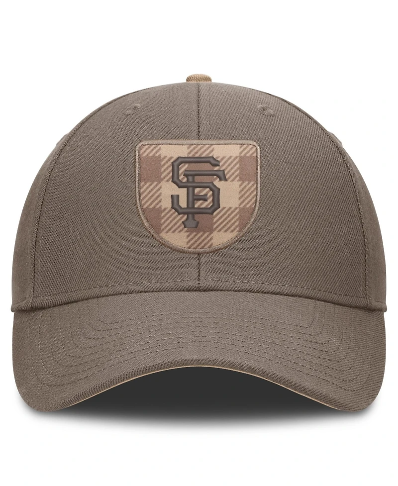 Nike Men's Brown San Francisco Giants Statement Rise Adjustable Hat