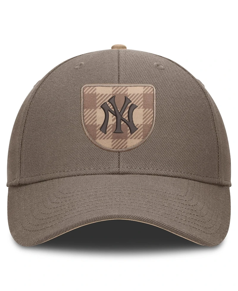 Nike Men's Brown New York Yankees Statement Rise Adjustable Hat