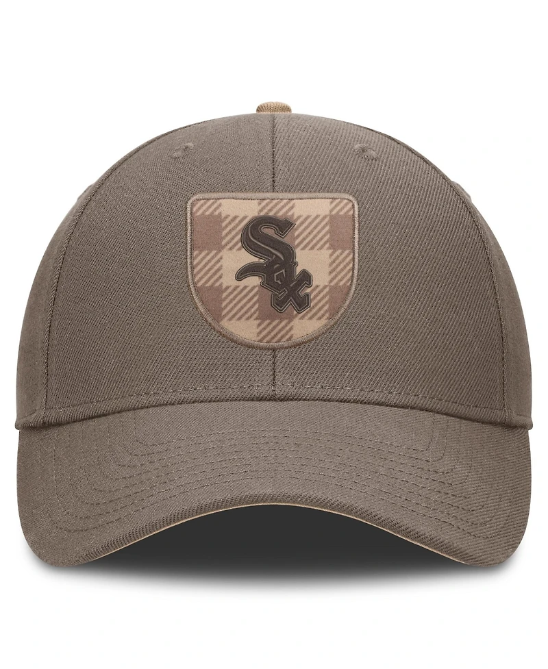 Nike Men's Brown Chicago White Sox Statement Rise Adjustable Hat