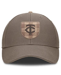 Nike Men's Brown Minnesota Twins Statement Rise Adjustable Hat