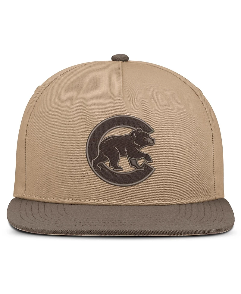 Nike Men's Light Brown Chicago Cubs Statement Adjustable Hat